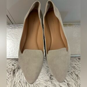 Sigerson Morrison grey suede loafers